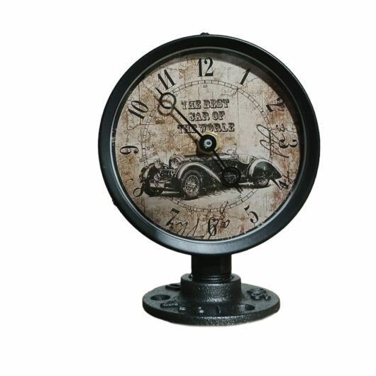 manomètre horloge industriel modele vintage